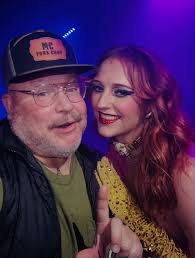 I have many times imagined getting stoned with @laganjaestranja last night  I got that much closer. We did not create clouds, but I watched her perform  hotbox and got this great photo