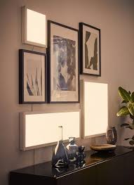 Deko Mit Led Hier Haben Wir Die Floalt Lichtpaneele Mit Verschiedenen Rahmen Als Leuchtenden Wanddekoration Kombiniert Dekor Haus Deko Zimmer Dekor Ideen