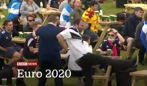 England off target in draw with scotland (0:35) john stones' header off the post is the chance of the game as england and scotland draw at euro 2020. Video Scotland Fan S Hilarious Fail Sums Up Their Euro 2020