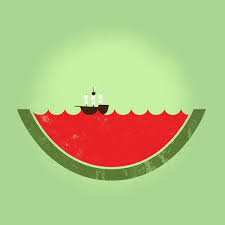 Sealess Watermelon Design Graphic Design Advertising Watermelon