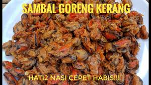 Balado is an indonesian type of sambal originated from west sumatra, padang cuisine to be exact. Resep Sambal Goreng Kerang Siapkan Nasi Sebakul Youtube
