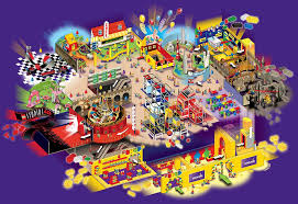 Visual Map Of Legoland Discovery Center Ldc Tokyo Legoland Tokyo Tokyo Travel