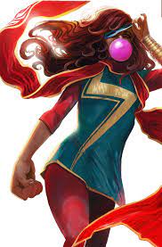 Stephanie Hans On Twitter Hey Everyone I Am Stephanie I Am An Illustrator From France Doing Comics Ma Ms Marvel Ms Marvel Captain Marvel Ms Marvel Kamala