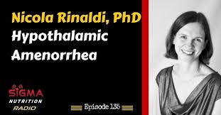 Snr 135 Nicola Rinaldi Phd Hypothalamic Amenorrhea Sigma Nutrition