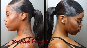 Gel like matrix with all three fiber types; Black Ponytail Hairstyles For Any Weave Or Hair Texture