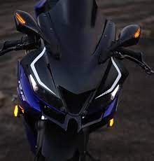 Universal Motorcycle Indicator Rear View Mirrors Carbon Yamaha Yamaha Bikes R15 Yamaha