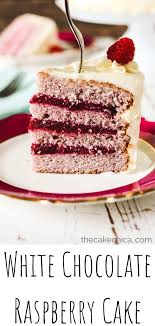 I used a box of betty crocker super moist yellow cake mix but use whatever brand you like. White Chocolate Raspberry Cake The Cake Chica