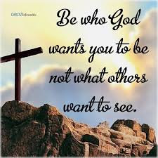 Bible Verse Of The Day:Be who god wants you to be not what others want to  see. | Daily spiritual quotes, Jesus is life, Jesus heals