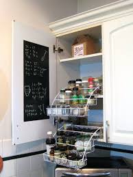 How To Store Spices In An Awkward Cabinet Try A Pull Down Spice Rack Diy Kitchen Diy Kitchen Storage Spice Storage