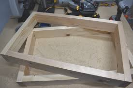 So i couldn't round out our diy coffee table series without paying homage to our favorite! Diy Modern Farmhouse Coffee Table The Crafted Maker