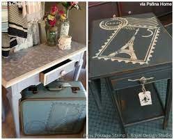 Stenciling furniture is easier than you might imagine and something you should definitely try as your next diy. Freshen Up Your Furniture With Stencils Stencil Furniture Furniture Makeover Painted Furniture