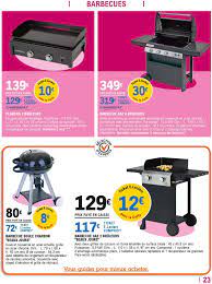 Meuble plancha avec ou sans roues ? Barbecue Campingaz Leclerc