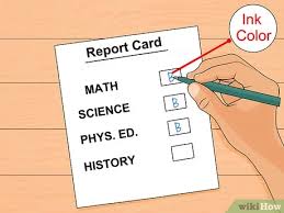 They should be the exact opposite. 3 Ways To Change A Bad Report Card Wikihow