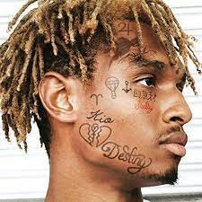 It wasn't his first face tattoo, though. Lil Skies Collection Lil Skies Inspired Tattoos 17 Temporary Tattoos 2 Copies Each Skin Safe Rapper Tattoos Buy Online At Best Price In Uae Amazon Ae