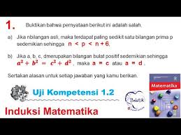 Soal kelas xi induksi matematika beserta penyelesaiannya penulis alfi. Uji Kompetensi 1 2 No 1 Induksi Matematika Kelas 11 Sma Smk Buku Paket Revisi 2017 Halaman 24 25 Youtube