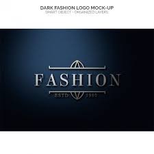 Download Dark Fashion Logo Mock Up For Free Free Logo Mockup Psd Free Logo Mockup Logo Psd