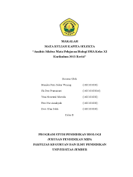 Maybe you would like to learn more about one of these? Analisis Silabus Sma Kelas Xi Kurikulum 2013 Revisi
