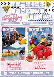 4人成行【MINI TOUR】閨蜜一起滑雪趣、自選方案輕鬆遊五日-大都會旅遊