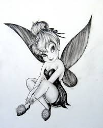 Image Du Blog Pinkclochette Centerblog Net Dessin Fee Clochette Modeles De Tatouage De Fee Dessin Fee