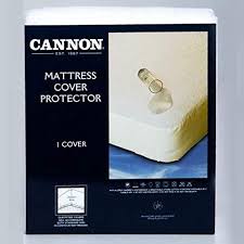 Cannon Cover Protector For Mattress 200x200 Cm White Cannon In 2020 Mattress Covers Cannon Mattress Protector