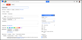 Better Manage Large Events In Google Calendar Guaripete Google Calendar Calendar Event Calendar