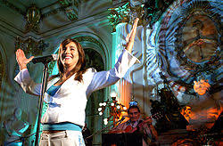 Teleshow soledad pastorutti se sensibilizó al cantar con una participante de la voz argentina: Soledad Cantante Wikipedia La Enciclopedia Libre