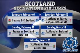 Your full guide to the 2021 six nations including fixtures, results, match and referee details, tv schedule and competition history. Scotland Six Nations 2021 Fixtures And Results Tv Channel Rugby Kick Off Times Live Stream Free Dubai Khalifa