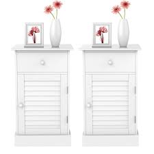 Dieses erschwingliche boxspringbett bietet ihnen einen optimalen liegekomfort. Yaheetech 2 X Nachtschrank Nachttisch Real De