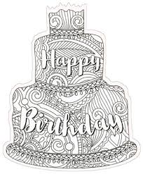 Maybe you would like to learn more about one of these? Happy Birthday Cake Coloring Card Die Cut Blank Note Card By Paper House Productions