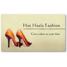 Both the design and text were chosen for visual appeal and easy reading. Hot Shoes Boutique Business Card Zazzle Com Boutique Business Cards Shoe Boutique Classy Business Cards