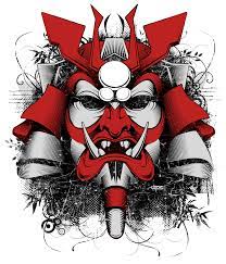 Samurai Mask Of Doom By Burningeyestudios On Deviantart Samurai Wallpaper Japanese Mask Tattoo Japanese Tattoo