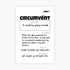 نتیجه جستجوی لغت [circumvent] در گوگل