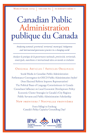 Public Servants Appreciation For Themes In Public Administration Scholarship Charbonneau 2019 Canadian Public Administration Wiley Online Library