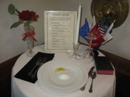 Since the vietnam war, the military has maintained the sacred tradition of setting a separate table in its dining facilities to honor pow/mias. Maryland Restaurants To Honor The Fallen And Missing This Weekend Eye On Annapolis Eye On Annapolis
