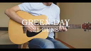 Green Day 21 Guns Guitar Cover Chords Youtube