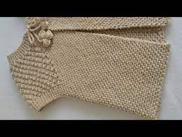 Sal Yelek Modeli Yapimi 1 Youtube Baby Knitting Patterns Bebek Yelek Bebek
