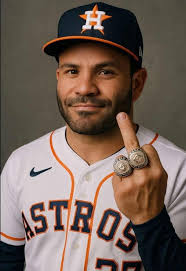 Jose Altuve's first chance in left field was a ball that got past shortstop  Luis Guillorme with a runner