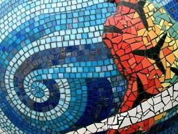 How To Make A Cement Glass Mosaic Ehow Mosaic Glass Mosaic Art Mosaic