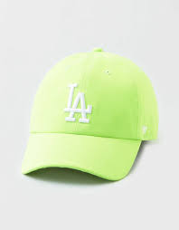 47 Brand La Dodgers Neon Clean Up Hat La Dodgers Hat La Dodgers Hat Outfit Dodgers Hat Outfit