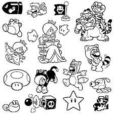 pictures super mario 3d world rosalina stamp game bros elsa coloriages gratuits