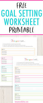 Free Goal Setting Worksheet Pdf Download And Print Instantly Goal Setting Worksheet Free Goal Setting Worksheet Goal Planning Worksheet