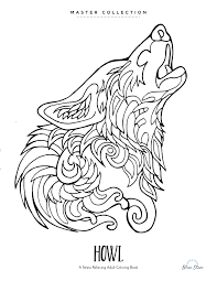 You can now print this beautiful wolf for adult coloring page or color online for free. Teaser Image From Our New Book With Katy Lipscomb Coming Soon Animal Coloring Pages Wolf Colors Mandala Coloring Pages