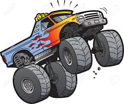 4x4 off road vehicle cartoon. Monster Truck Clipart 45 Cliparts