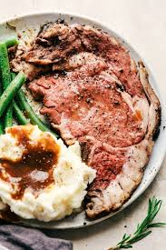 Garlic Butter Herb Prime Rib Is Melt In Your Mouth Tender And Juicy Prime Rib That Is Cooked To Medium Rib Recipes Cooking Prime Rib Prime Rib Recipe