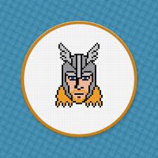 Cross stitching is enjoying a resurgence in popularity as crafters look for different ways to express their creativity. Thor Free Pdf Cross Stitch Pattern Instructables