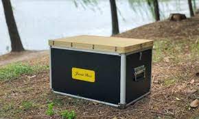 Includes supplies list & cut sheet! China Eat Camp Cooking Box China Outdoor Kitchen And Camping Box Price