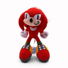 Sonic The Hedgehog Funny Knuckles Plush Toys 20 Cm Sonic Sega Shop Sonic Plush Toys Toy Store Action Figures Toys