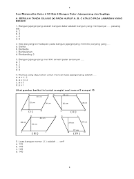 Contoh soal matematika 4 sd materi luas dan keliling segitiga: Soal Matematika Kelas 4 Sd Bab 6 Bangun Datar Jajargenjang Dan Segitiga