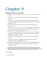 How to do quebec taxes. Income Tax Chapter 9 Lecture Notes 9 Studocu