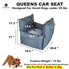 Dog Car Seat Dog Booster Seat With Front Back High Safety Pillows In 2020 Pet Car Dog Car Seats Pet Car Seat